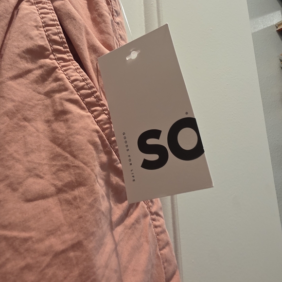 Kids Pink Cargo Pants - Picture 2 of 5